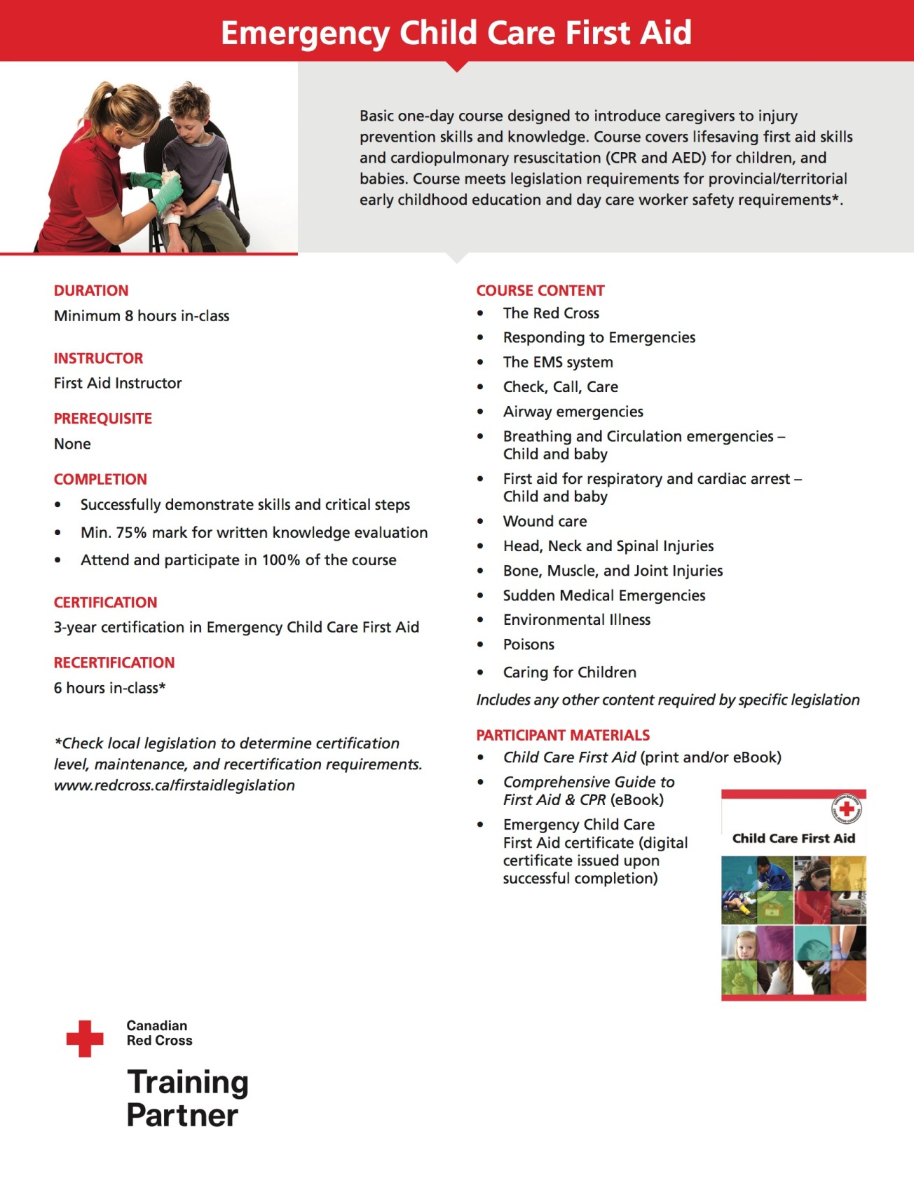 Life Skills First Aid - Emergency Childcare First Aid Course